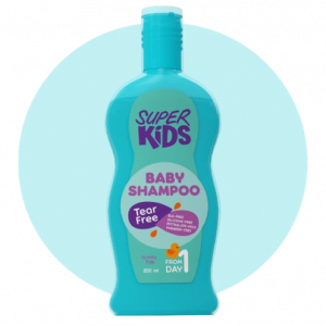 SUPER KIDS BABY SHAMPOO FROM DAY 1 — TEAR FREE 200 ML